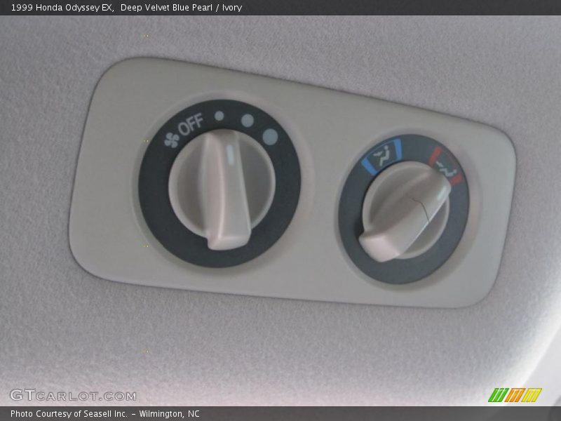 Deep Velvet Blue Pearl / Ivory 1999 Honda Odyssey EX