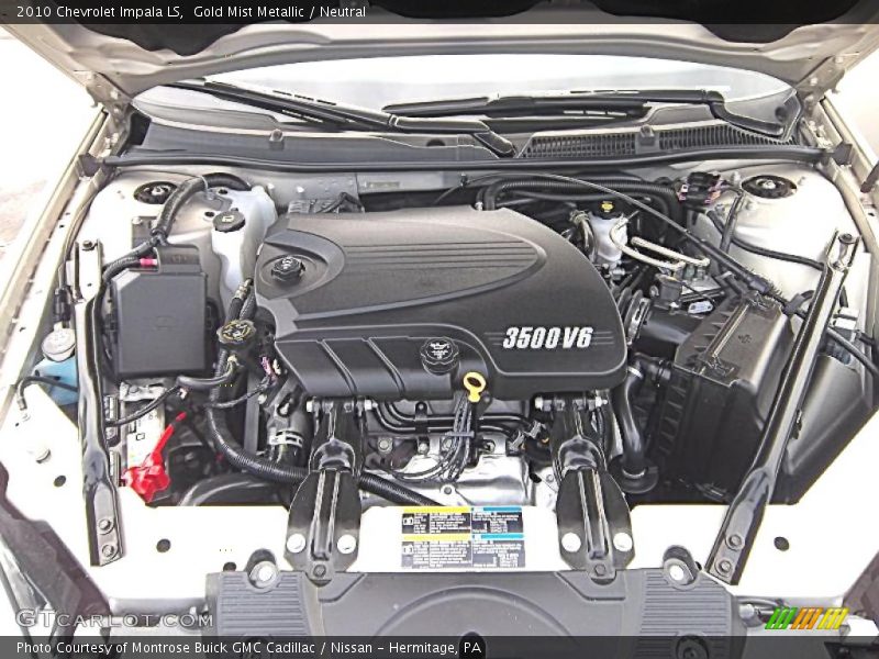 Gold Mist Metallic / Neutral 2010 Chevrolet Impala LS