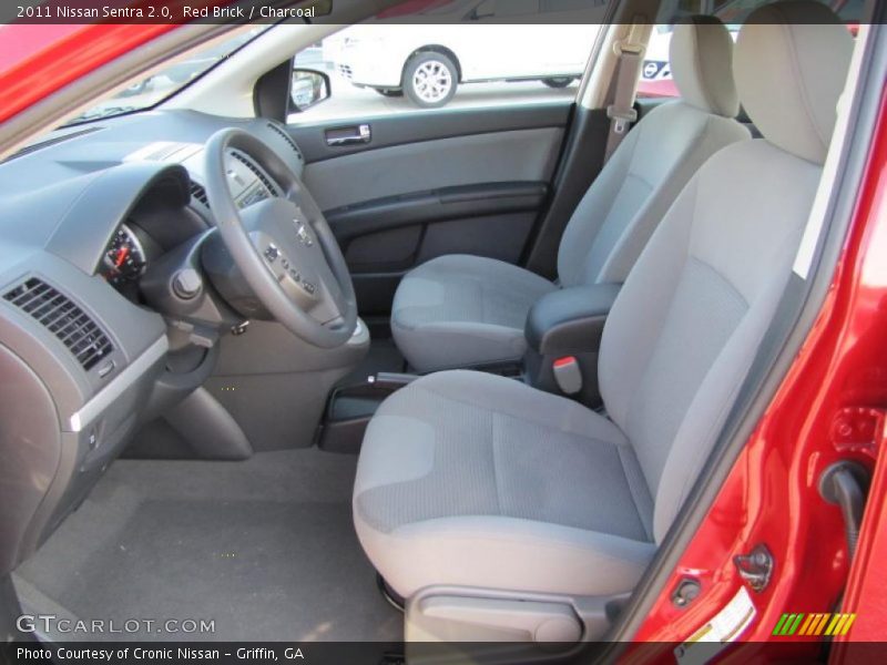 Red Brick / Charcoal 2011 Nissan Sentra 2.0