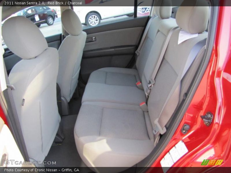 Red Brick / Charcoal 2011 Nissan Sentra 2.0