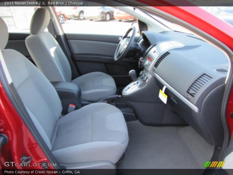 Red Brick / Charcoal 2011 Nissan Sentra 2.0