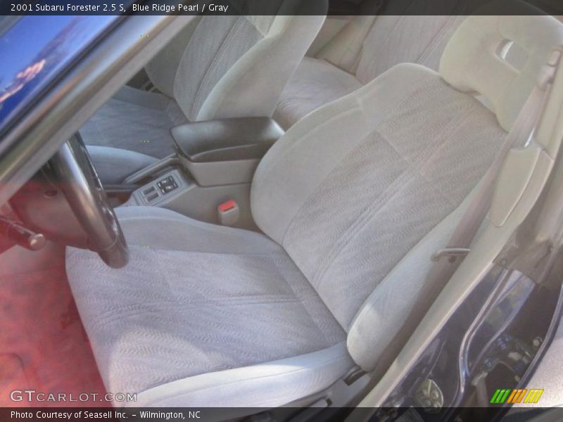 Blue Ridge Pearl / Gray 2001 Subaru Forester 2.5 S
