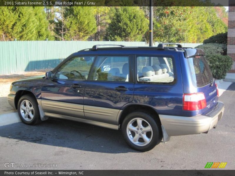 Blue Ridge Pearl / Gray 2001 Subaru Forester 2.5 S