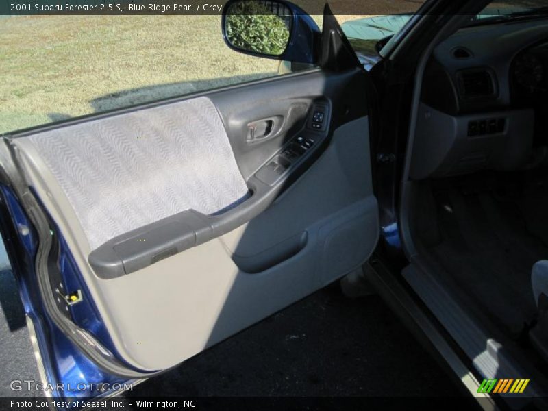 Blue Ridge Pearl / Gray 2001 Subaru Forester 2.5 S
