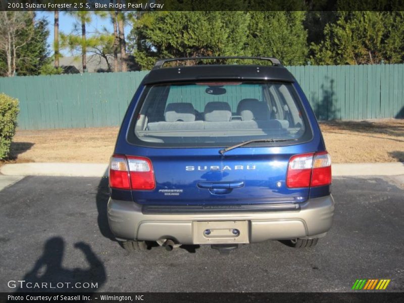 Blue Ridge Pearl / Gray 2001 Subaru Forester 2.5 S