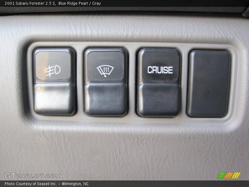 Blue Ridge Pearl / Gray 2001 Subaru Forester 2.5 S