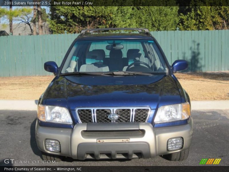 Blue Ridge Pearl / Gray 2001 Subaru Forester 2.5 S
