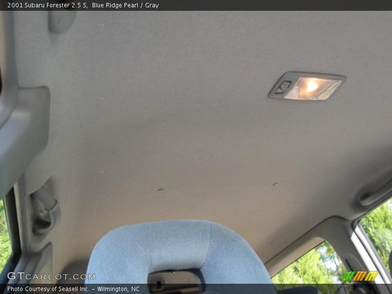 Blue Ridge Pearl / Gray 2001 Subaru Forester 2.5 S