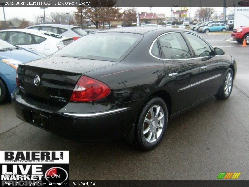 Black Onyx / Ebony 2005 Buick LaCrosse CXS