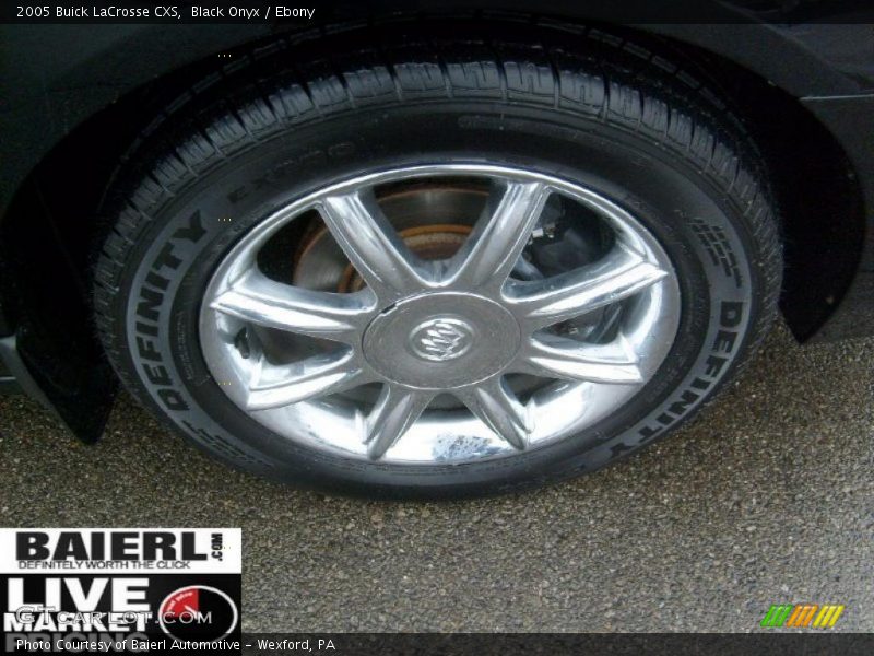 Black Onyx / Ebony 2005 Buick LaCrosse CXS