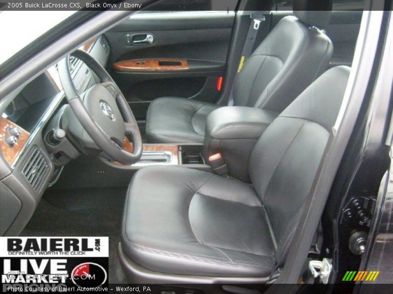 Black Onyx / Ebony 2005 Buick LaCrosse CXS