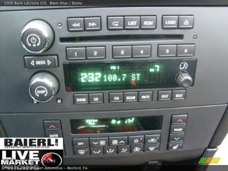 Black Onyx / Ebony 2005 Buick LaCrosse CXS