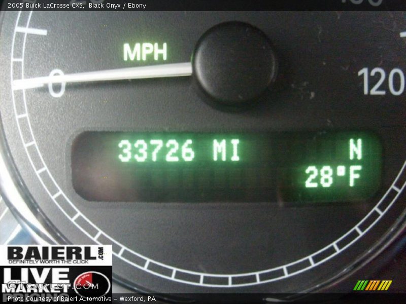 Black Onyx / Ebony 2005 Buick LaCrosse CXS