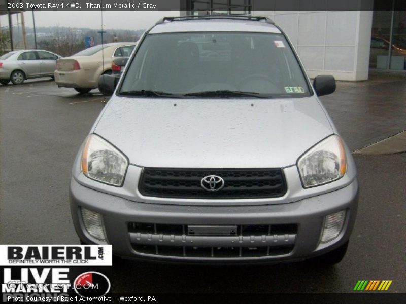 Titanium Metallic / Gray 2003 Toyota RAV4 4WD