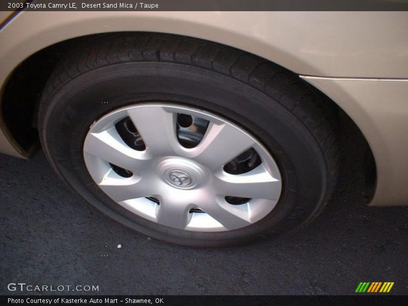 Desert Sand Mica / Taupe 2003 Toyota Camry LE