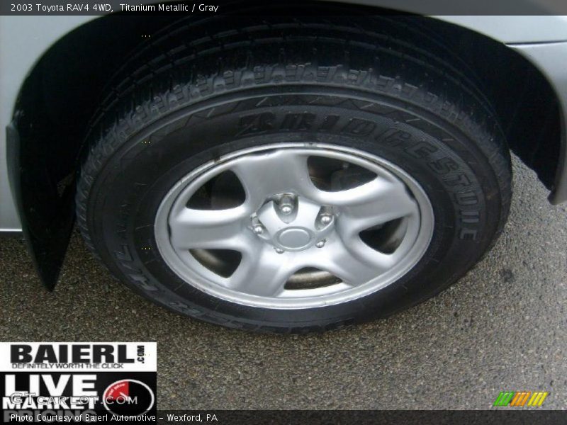 Titanium Metallic / Gray 2003 Toyota RAV4 4WD