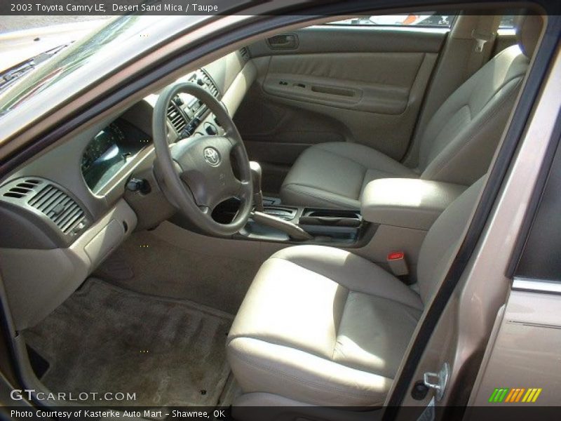 Desert Sand Mica / Taupe 2003 Toyota Camry LE