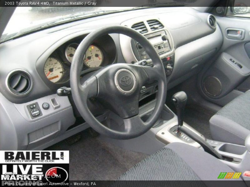 Titanium Metallic / Gray 2003 Toyota RAV4 4WD