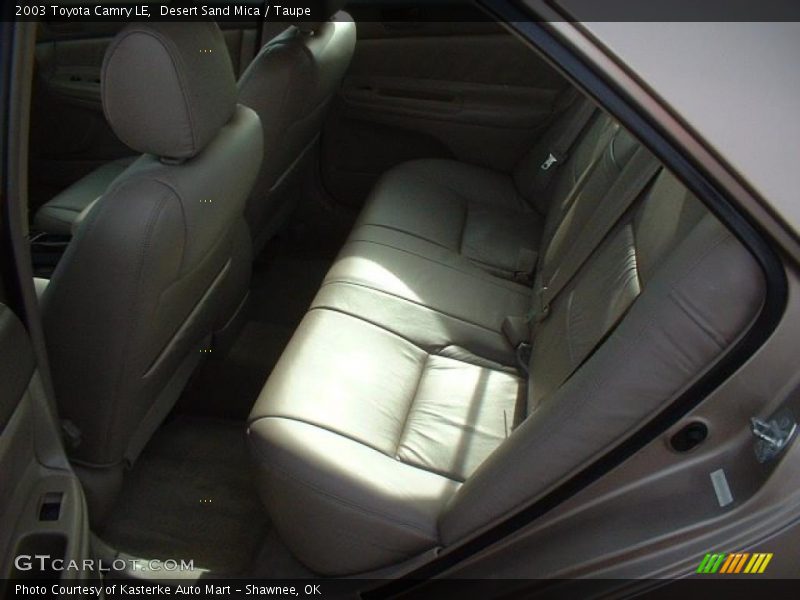 Desert Sand Mica / Taupe 2003 Toyota Camry LE