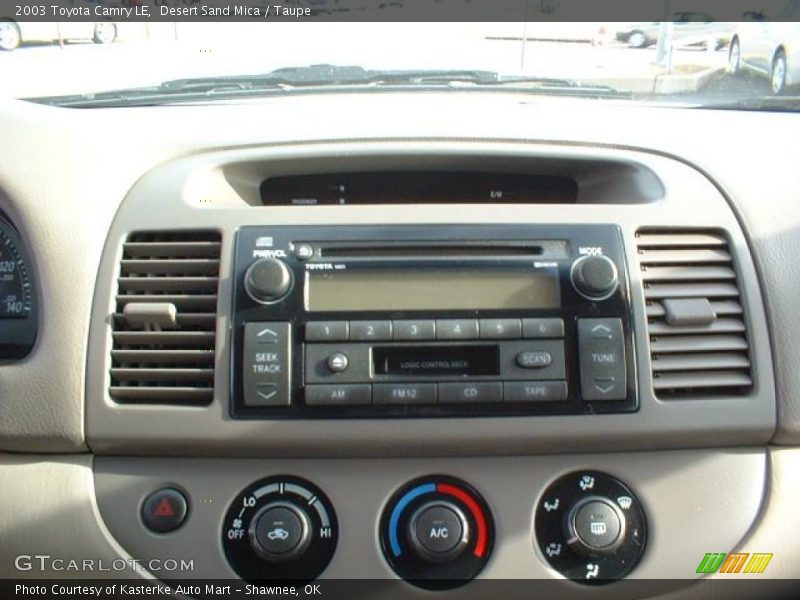 Desert Sand Mica / Taupe 2003 Toyota Camry LE
