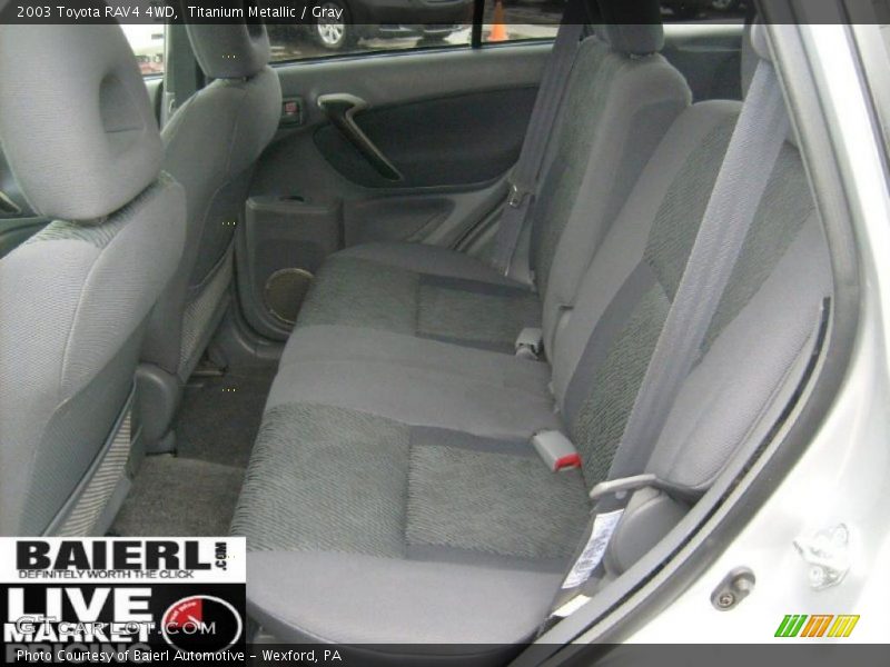Titanium Metallic / Gray 2003 Toyota RAV4 4WD