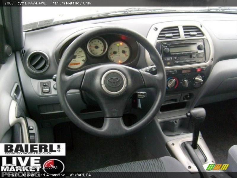 Titanium Metallic / Gray 2003 Toyota RAV4 4WD