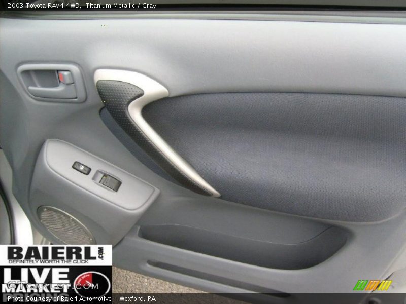 Titanium Metallic / Gray 2003 Toyota RAV4 4WD