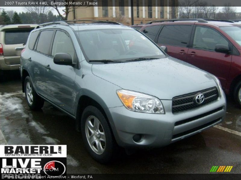 Everglade Metallic / Taupe 2007 Toyota RAV4 4WD