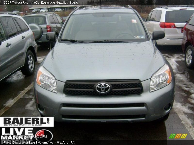 Everglade Metallic / Taupe 2007 Toyota RAV4 4WD