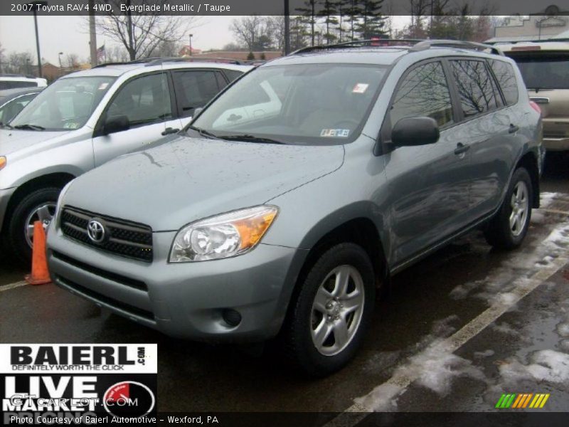 Everglade Metallic / Taupe 2007 Toyota RAV4 4WD