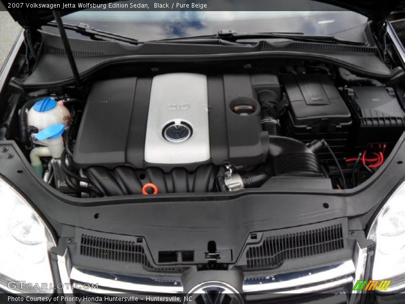 Black / Pure Beige 2007 Volkswagen Jetta Wolfsburg Edition Sedan