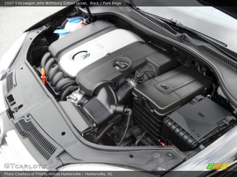 Black / Pure Beige 2007 Volkswagen Jetta Wolfsburg Edition Sedan