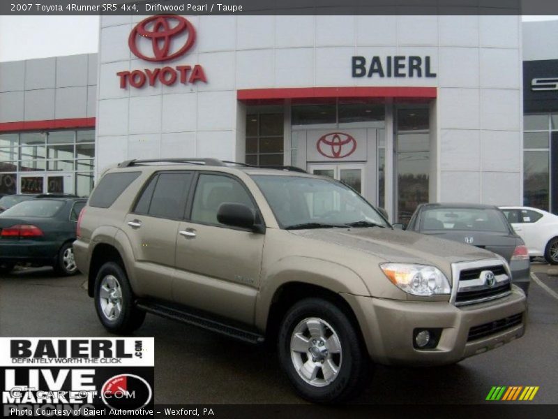 Driftwood Pearl / Taupe 2007 Toyota 4Runner SR5 4x4