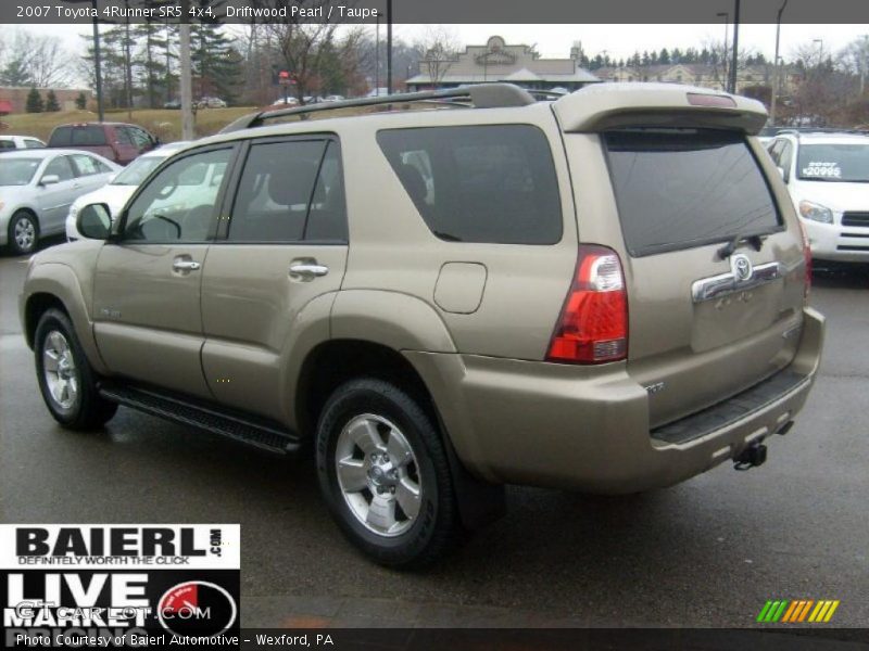 Driftwood Pearl / Taupe 2007 Toyota 4Runner SR5 4x4