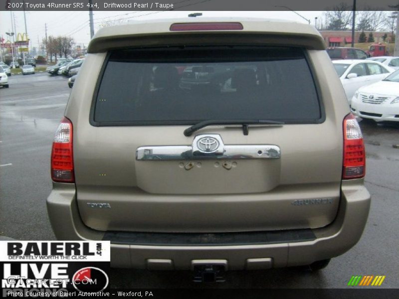 Driftwood Pearl / Taupe 2007 Toyota 4Runner SR5 4x4