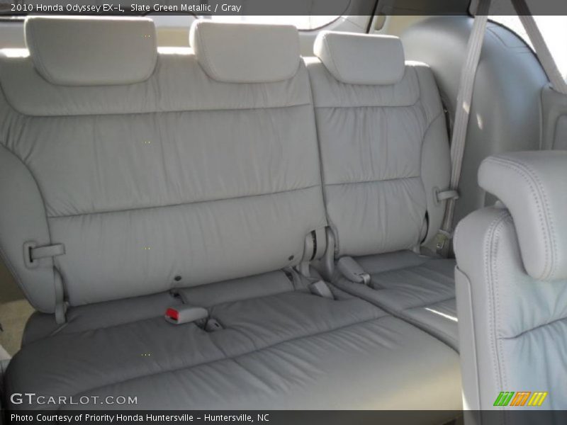 Slate Green Metallic / Gray 2010 Honda Odyssey EX-L