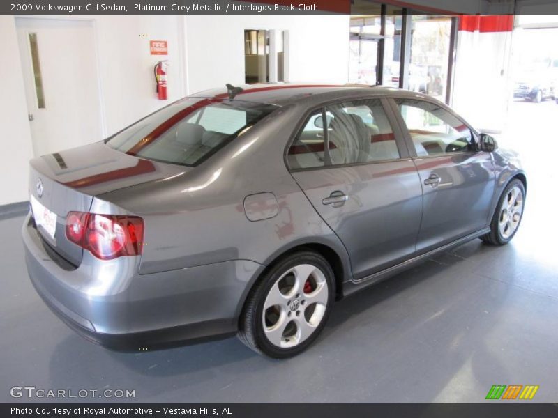 Platinum Grey Metallic / Interlagos Black Cloth 2009 Volkswagen GLI Sedan