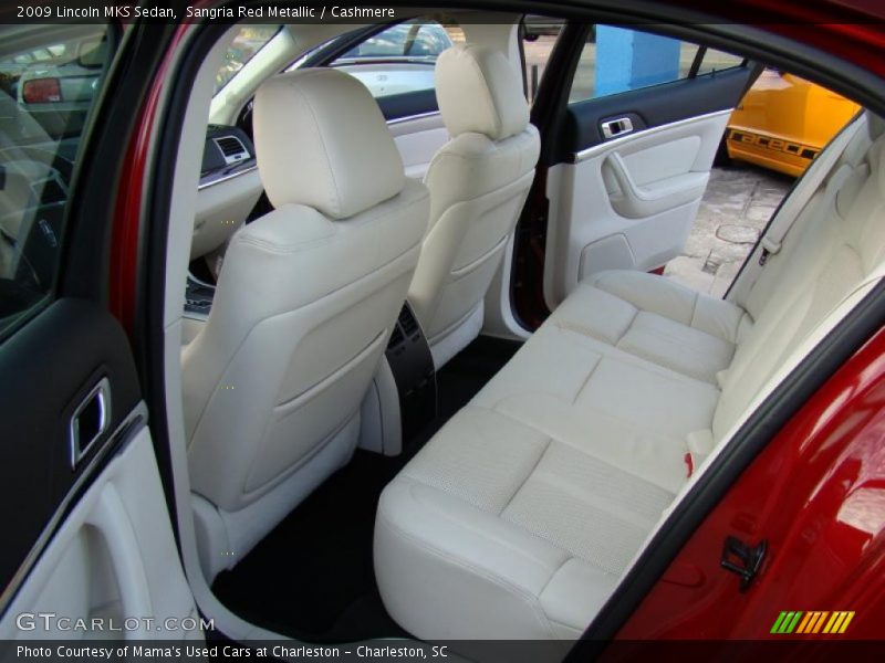 Sangria Red Metallic / Cashmere 2009 Lincoln MKS Sedan