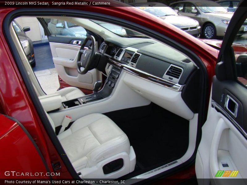 Sangria Red Metallic / Cashmere 2009 Lincoln MKS Sedan