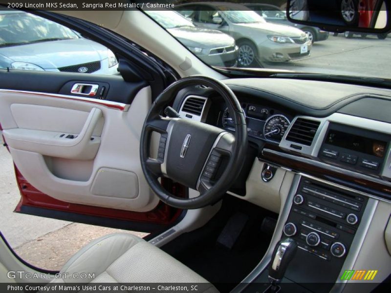 Sangria Red Metallic / Cashmere 2009 Lincoln MKS Sedan