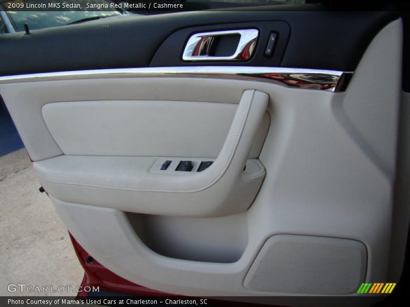 Sangria Red Metallic / Cashmere 2009 Lincoln MKS Sedan