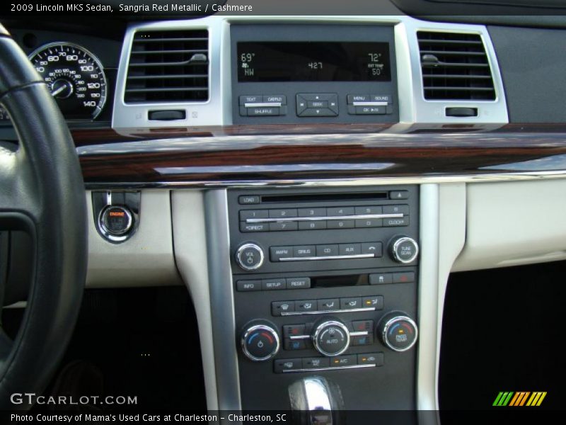 Sangria Red Metallic / Cashmere 2009 Lincoln MKS Sedan