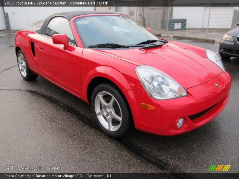  2003 MR2 Spyder Roadster Absolutely Red