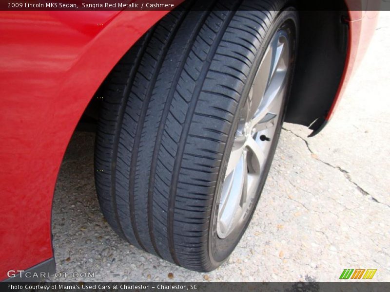 Sangria Red Metallic / Cashmere 2009 Lincoln MKS Sedan