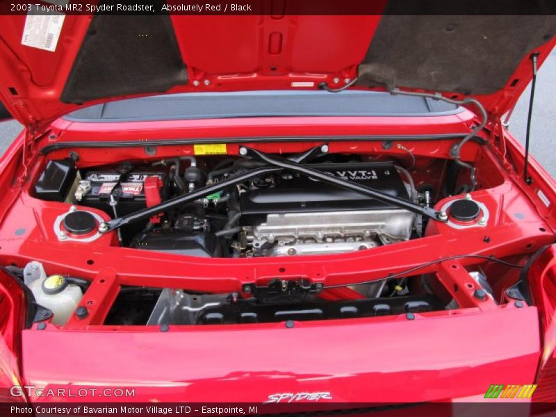  2003 MR2 Spyder Roadster Engine - 1.8 Liter DOHC 16-Valve 4 Cylinder