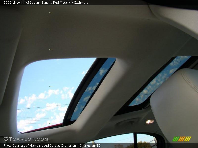 Sangria Red Metallic / Cashmere 2009 Lincoln MKS Sedan