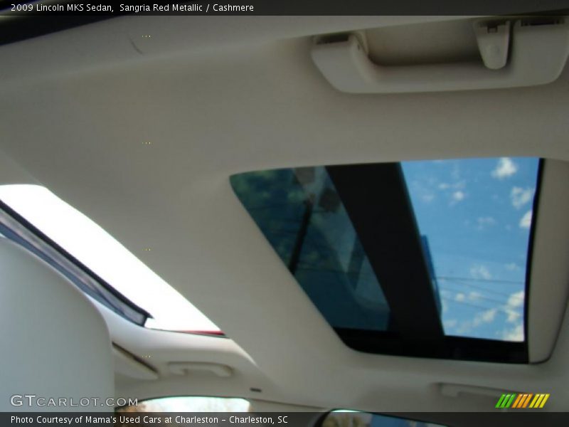 Sangria Red Metallic / Cashmere 2009 Lincoln MKS Sedan
