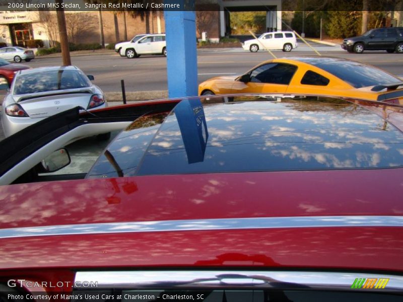 Sangria Red Metallic / Cashmere 2009 Lincoln MKS Sedan