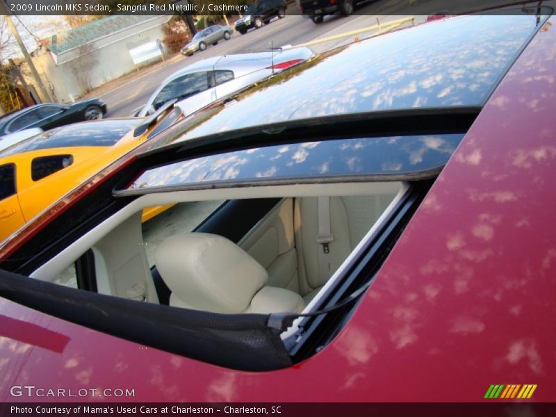 Sangria Red Metallic / Cashmere 2009 Lincoln MKS Sedan