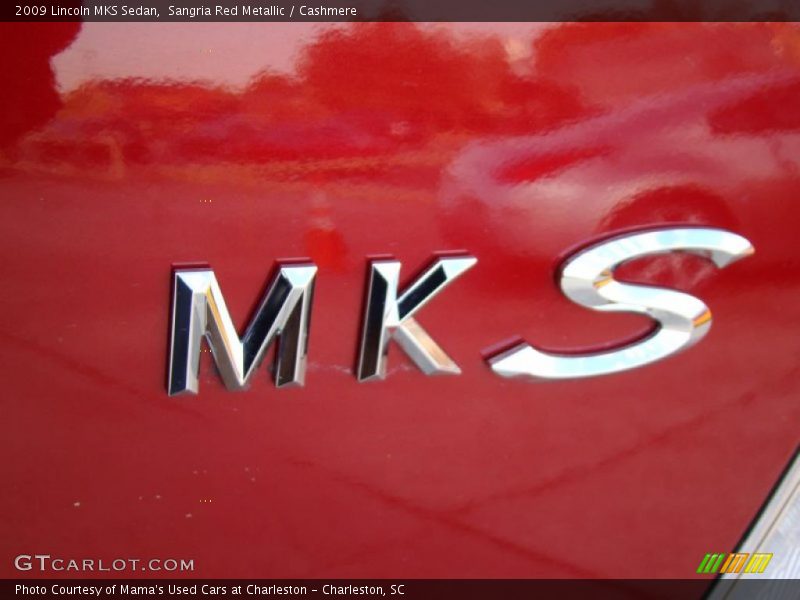 Sangria Red Metallic / Cashmere 2009 Lincoln MKS Sedan